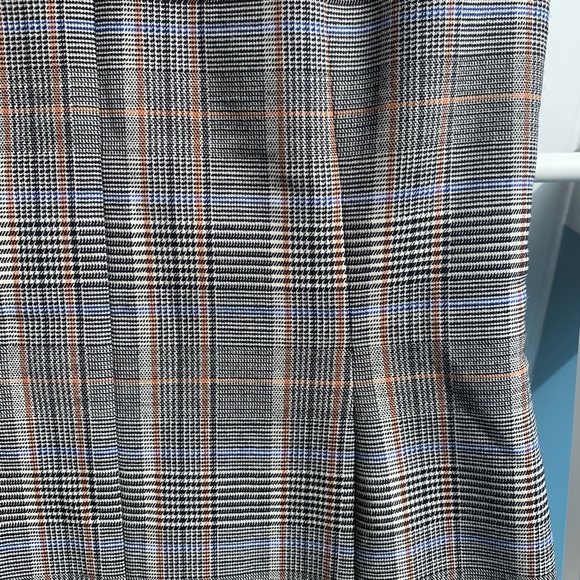 Theory Plaid Wool Sheath Dress Size 2 XS/S Work - Picture 6 of 6